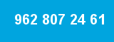 962 807 24 61 962 807 24 61